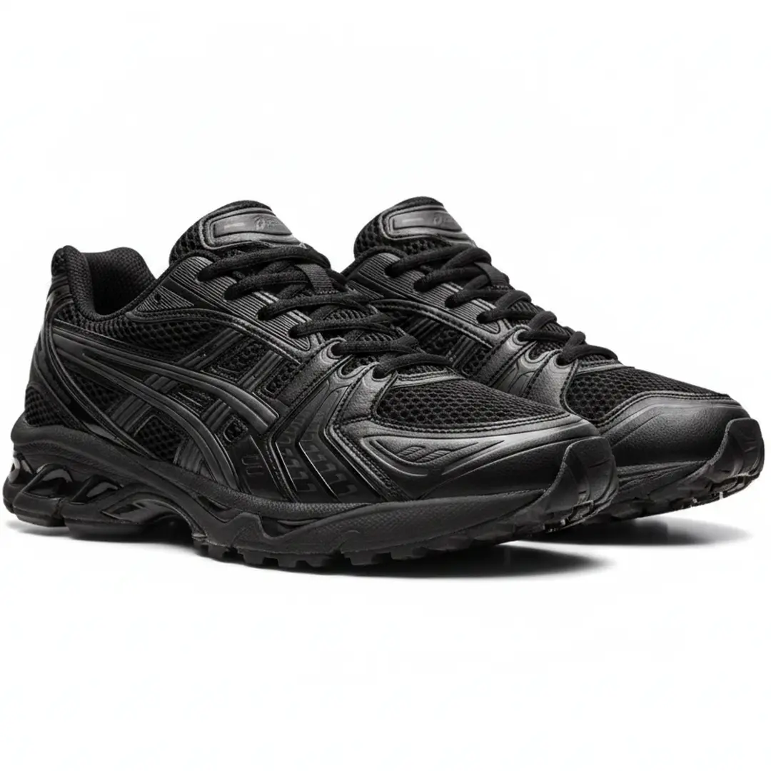 Кросівки літні Asics Gel Kayano сіточка (black)