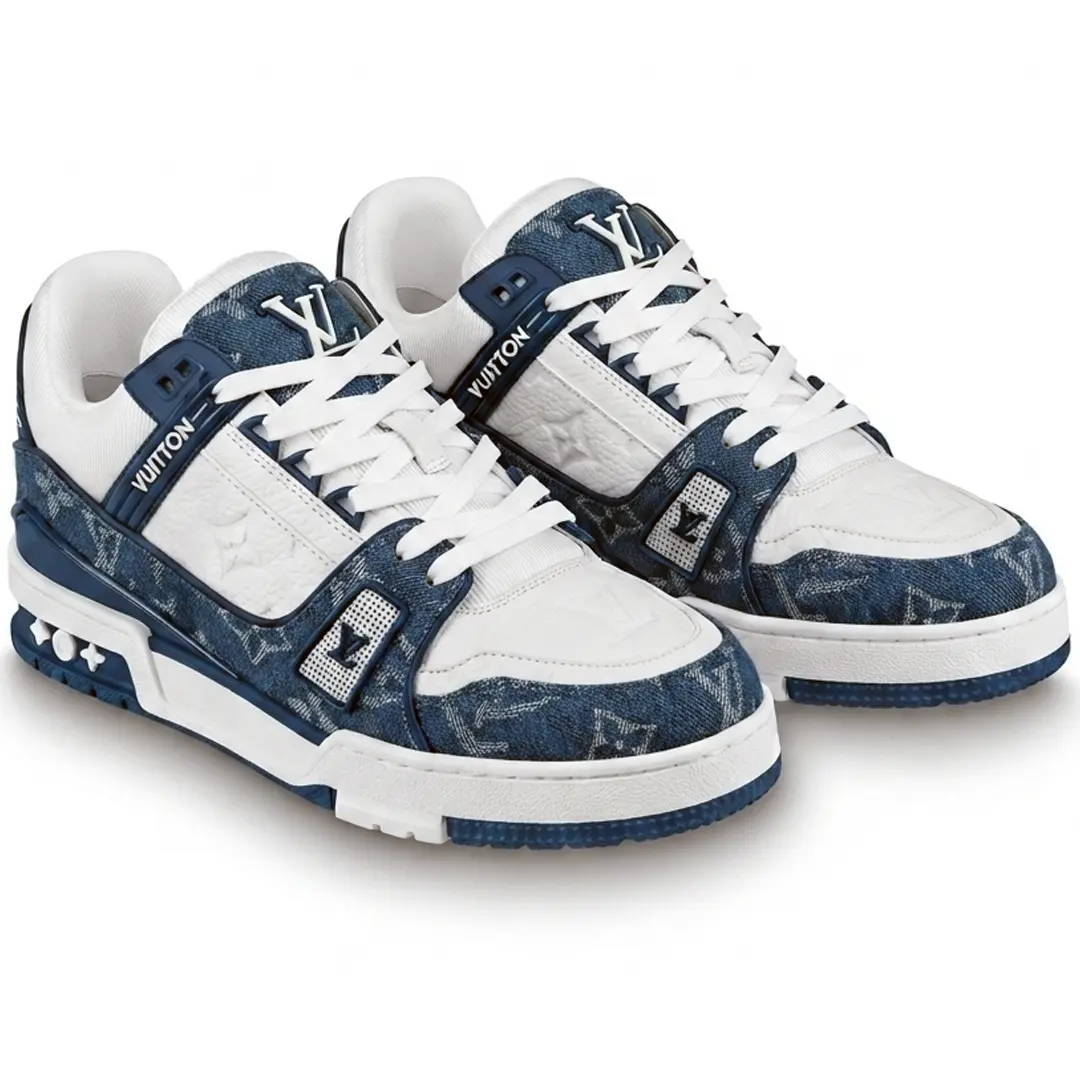 Інші Кросівки Louis Vuitton Trainer Blue Орхідея Кросівки Louis Vuitton Trainer Blue