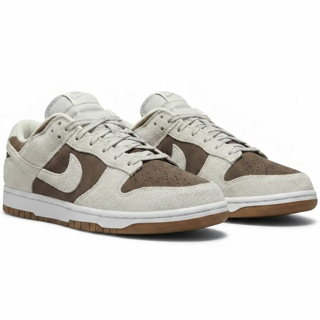 Nike Кросівки Nike SB Dunk Low (сірі / коричневі) Орхідея