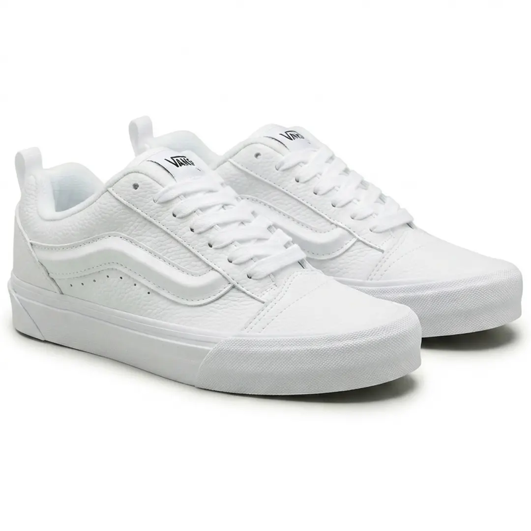 Vans Кросівки Vans Knu Skool white leather Орхідея Vans Кросівки Vans Knu Skool white leather Орхідея