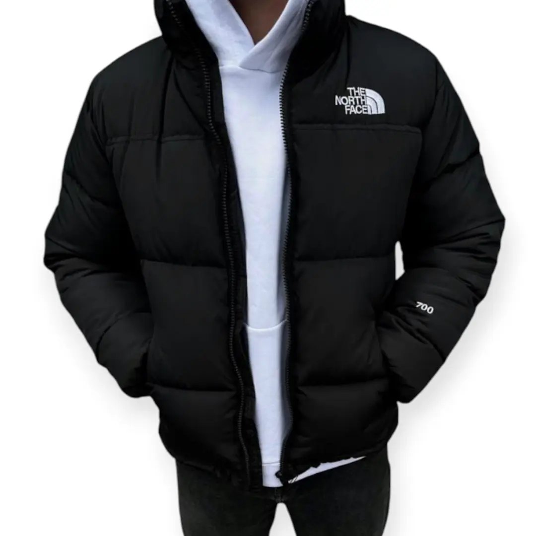 Зимові куртки Чоловічий пуховик The North Face 700 (чорний) Орхідея Зимові куртки Чоловічий пуховик The North Face 700 (чорний) Орхідея
