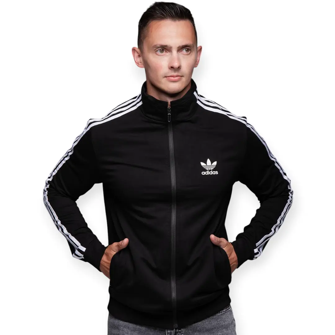 Спортивні кофти Кофта олімпійка Adidas (чорна) Орхідея Спортивні кофти Кофта олімпійка Adidas (чорна) Орхідея