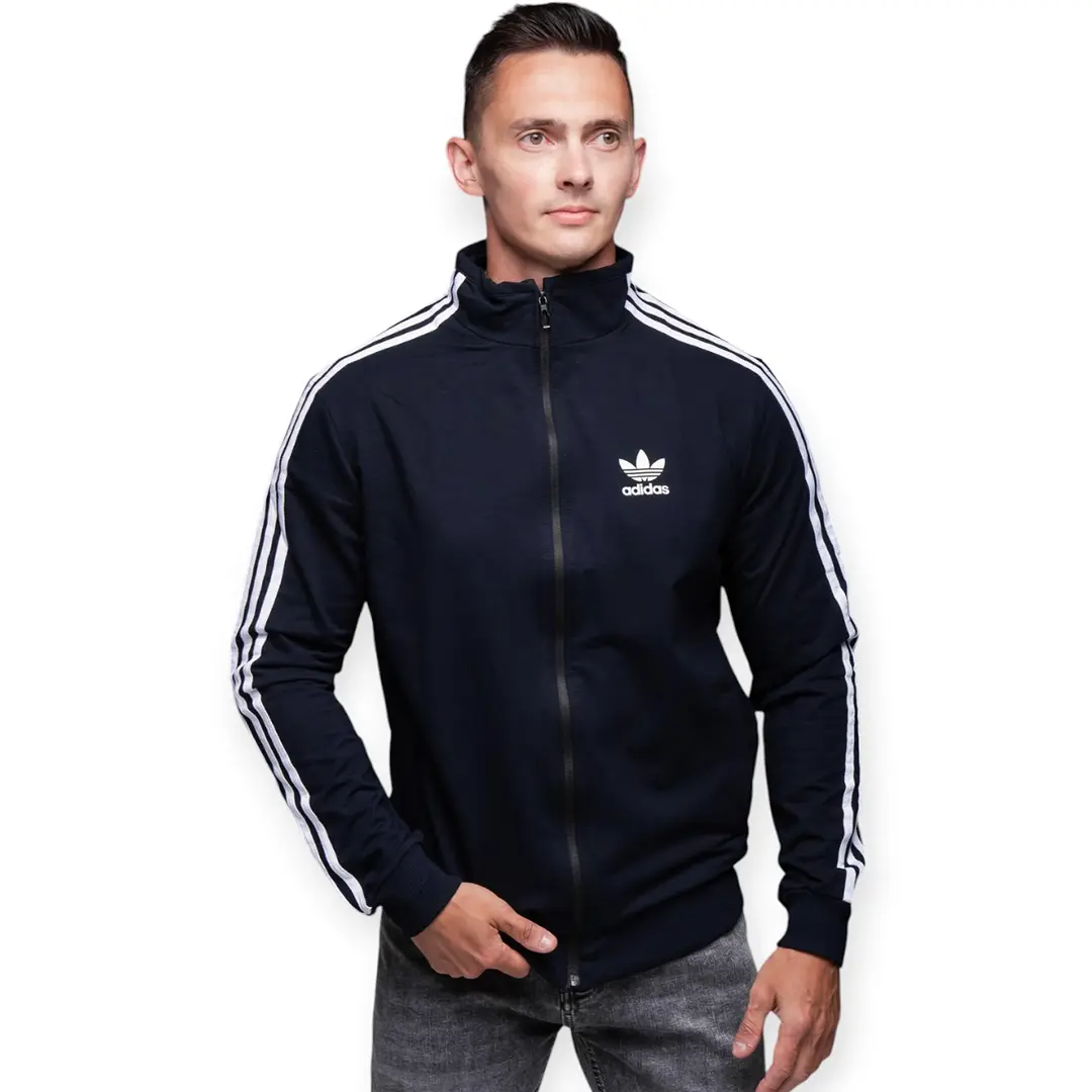 Спортивні кофти Кофта олімпійка Adidas (синя) Орхідея Спортивні кофти Кофта олімпійка Adidas (синя) Орхідея