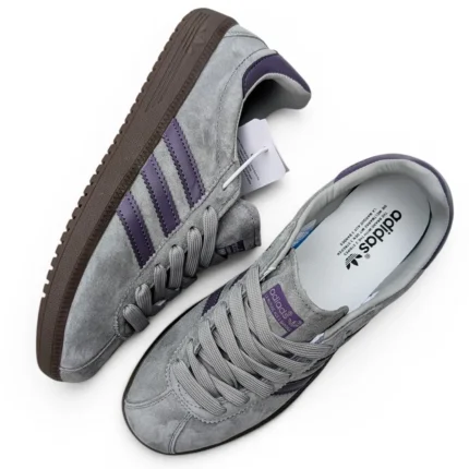 Adidas Кросівки Adidas bermuda (сірі з фіолетовим) Орхідея