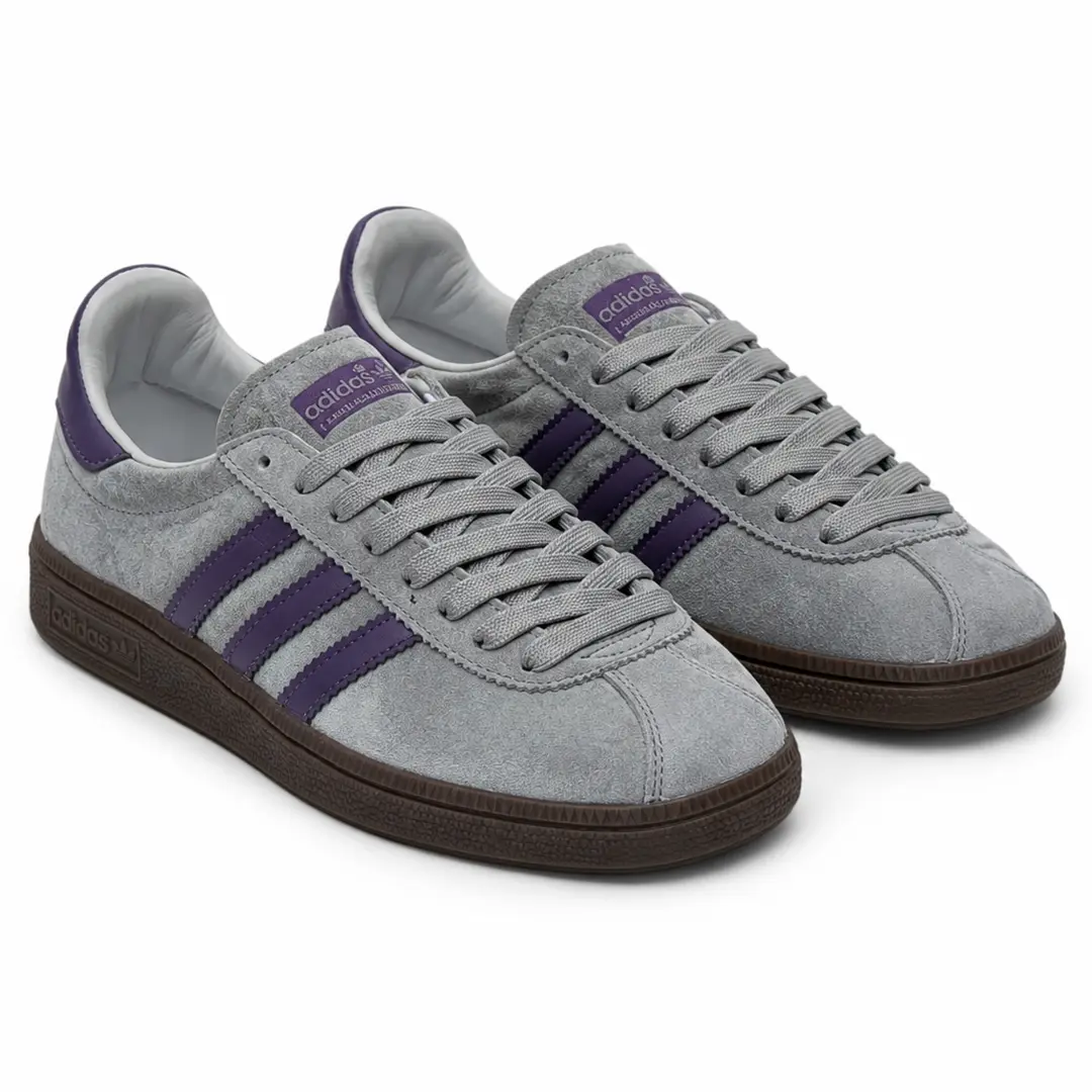 Adidas Кросівки Adidas bermuda (сірі з фіолетовим) Орхідея Adidas Кросівки Adidas bermuda (сірі з фіолетовим) Орхідея