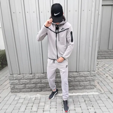 Спортивні костюми Спортивний костюм Nike (світло-сірий) Орхідея