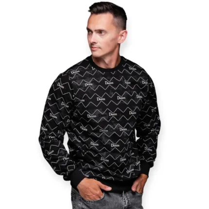 Чоловічі футболки та лонгсліви Світшот чоловічий Denim (чорний) Орхідея
