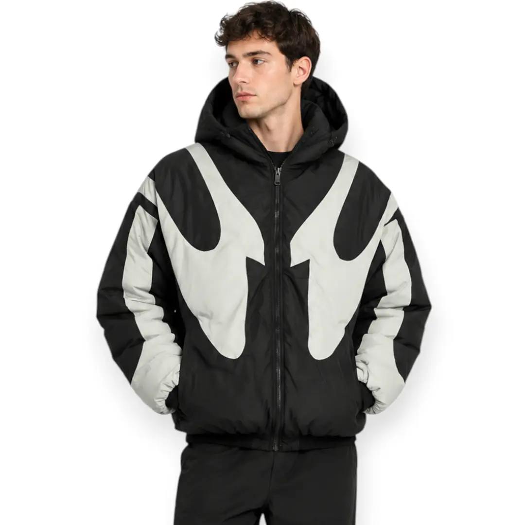 Зимові куртки Чоловіча зимова куртка Reflective (black/grey) Орхідея Зимові куртки Чоловіча зимова куртка Reflective (black/grey) Орхідея
