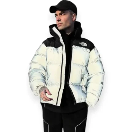 Зимові куртки Чоловічий пуховик The North Face 700 (рефлективний) Орхідея