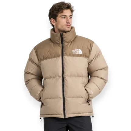 Зимові куртки Чоловічий пуховик бежевий The North Face 700 Орхідея