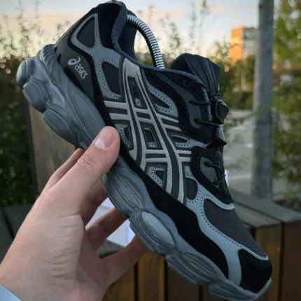 Asics Кросівки Asics Gel NYC, чорно-сірі, Gore-Tex Орхідея