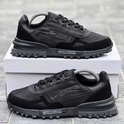 Lacoste Кросівки Lacoste Elite Active (all black) Орхідея