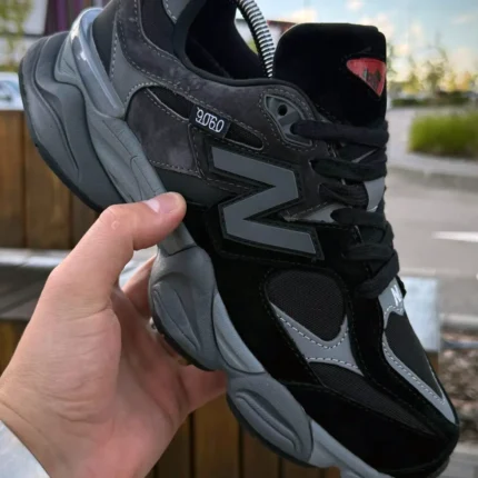 New Balance Кросівки New Balance 9060 х Gore Tex (чорно-сірі) Орхідея