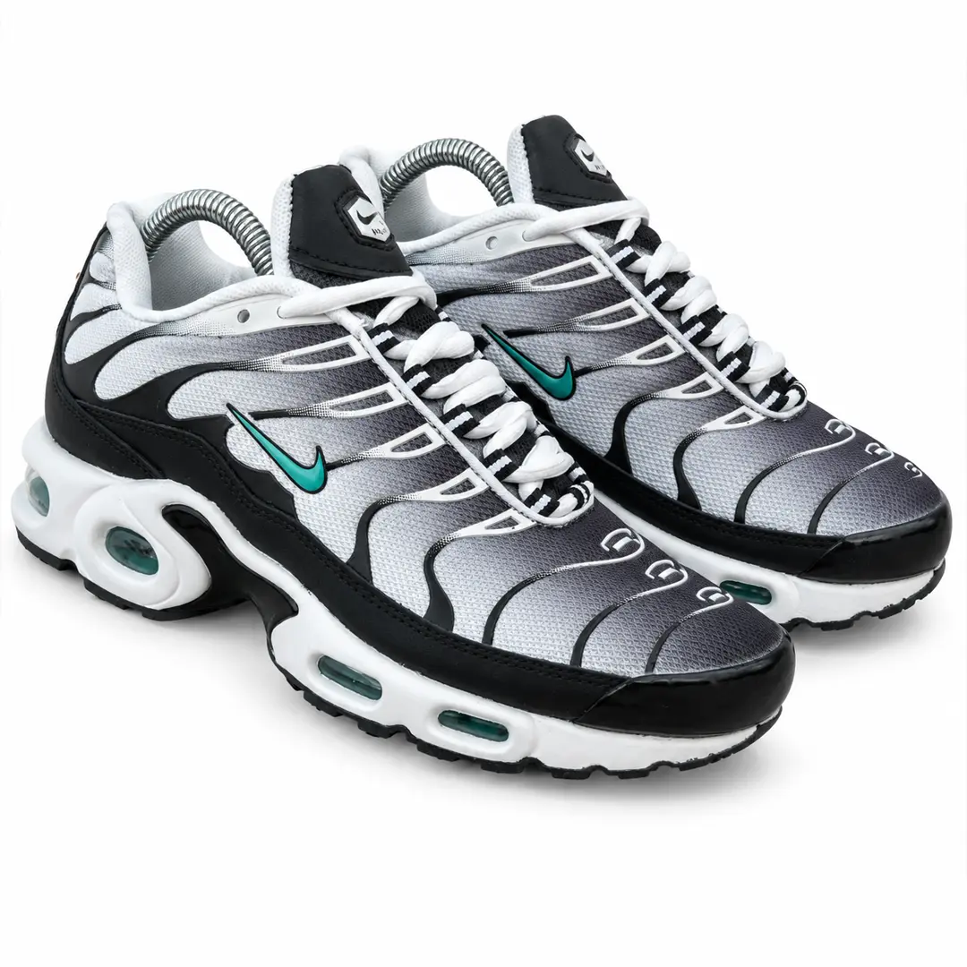 Nike Кросівки Nike Air TN Plus, сірі з чорним (сіточка) Орхідея Nike Кросівки Nike Air TN Plus, сірі з чорним (сіточка) Орхідея