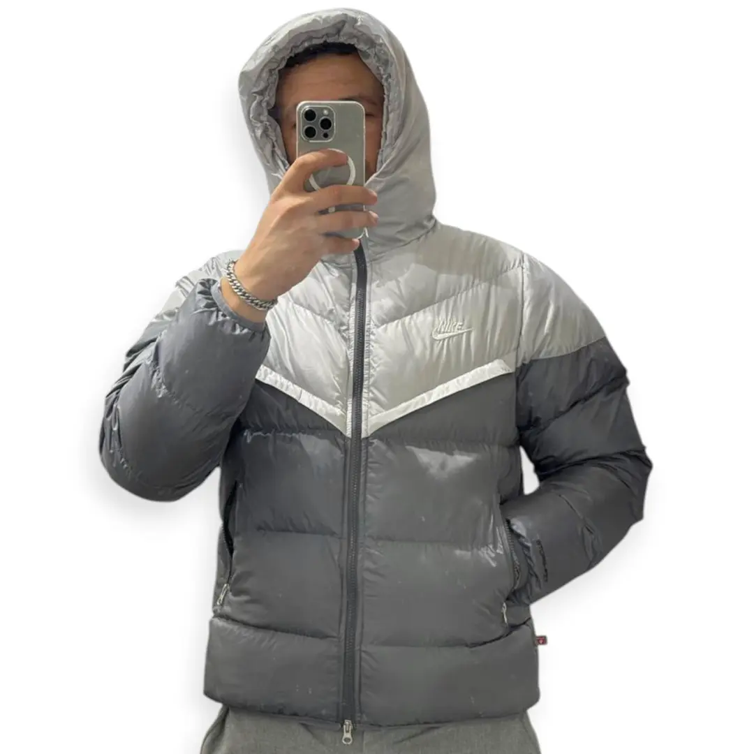 Зимові куртки Пуховик Nike Storm-Fit (сірий) Орхідея Зимові куртки Пуховик Nike Storm-Fit (сірий) Орхідея
