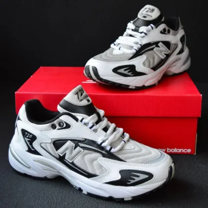 New Balance Термо кросівки New Balance 725 (білі з чорним) Орхідея