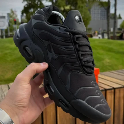 Nike Термо кросівки Nike Air Plus TN, чорні з флісом (Gore-tex) Орхідея