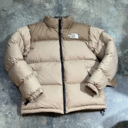 Зимові куртки Чоловічий пуховик бежевий The North Face 700 Орхідея