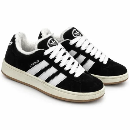 Adidas Зимові кросівки Adidas Campus Fur Winter (з білим хутром) Орхідея