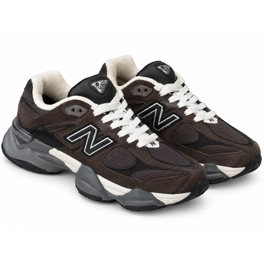 New Balance Кросівки New Balance 9060 темно коричневі ТЕРМО Орхідея New Balance Кросівки New Balance 9060 темно коричневі ТЕРМО Орхідея