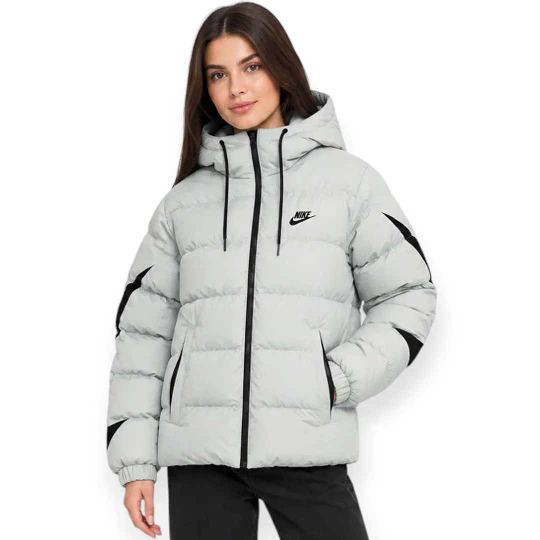 Жіночі зимові куртки Жіночий пуховик Nike Down-Fill Windrunner Grey/Black Орхідея Жіночі зимові куртки Жіночий пуховик Nike Down-Fill Windrunner Grey/Black Орхідея
