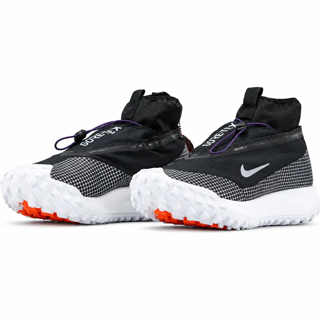 Nike Зимові кросівки Nike ACG Mountain Fly Gore-Tex Black White Орхідея Nike Зимові кросівки Nike ACG Mountain Fly Gore-Tex Black White Орхідея